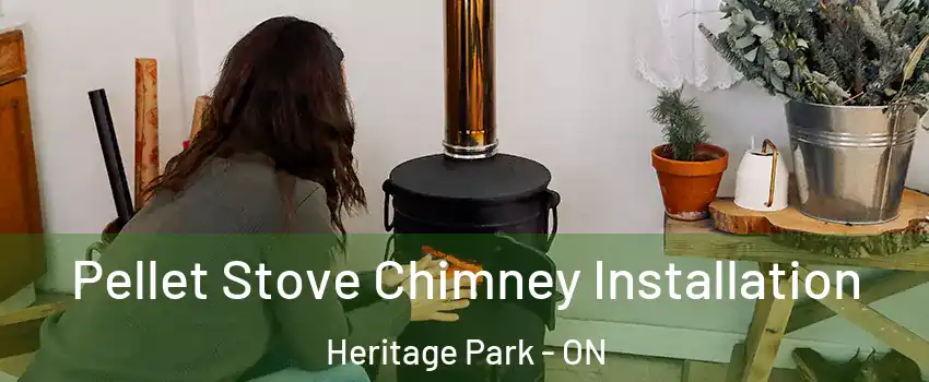 Pellet Stove Chimney Installation Heritage Park - ON